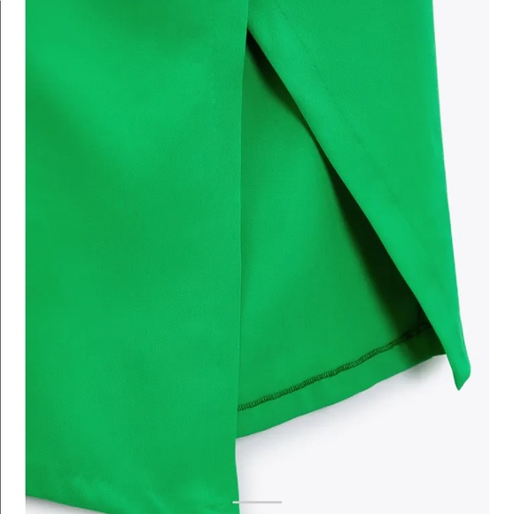 ZARA SLIT WRAP SKIRT - Picture 2 of 6